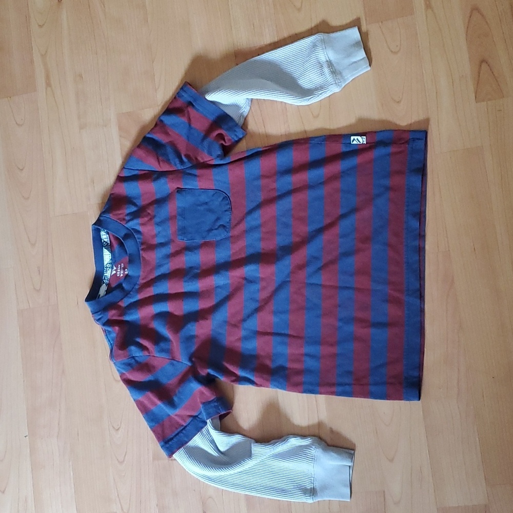 Boys Stripped Shawn White Long Sleeve T-shirt - Size S/P